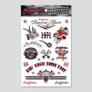Barrett-Jackson Temporary Tattoos